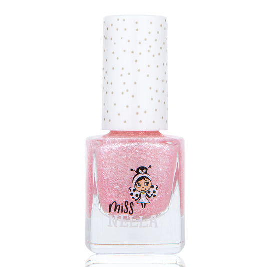 Itsy Glitzy Hippo 4ml: Safe Peel-Off Nail Polish for Kids